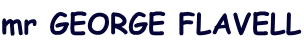 mr GEORGE FLAVELL